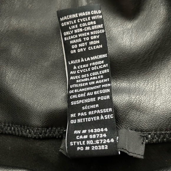👏buy one get one free 7 for all Mankind Faux Leather Pants - Picture 5 of 6